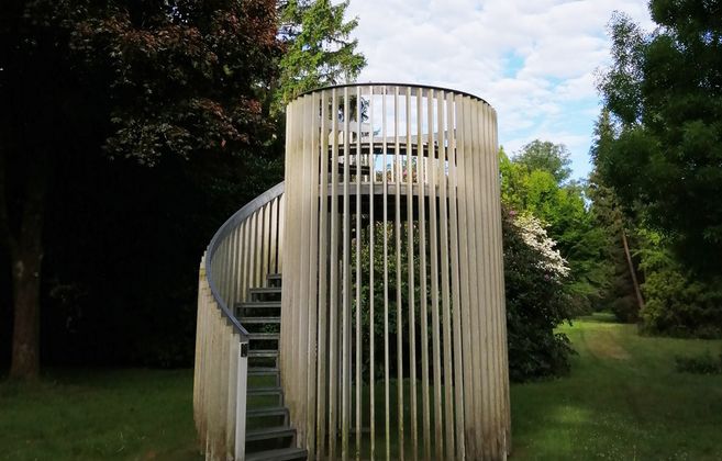 Landschaftsturm "Große Freiheit" auf dem Parkfriedhof Ohlsdorf