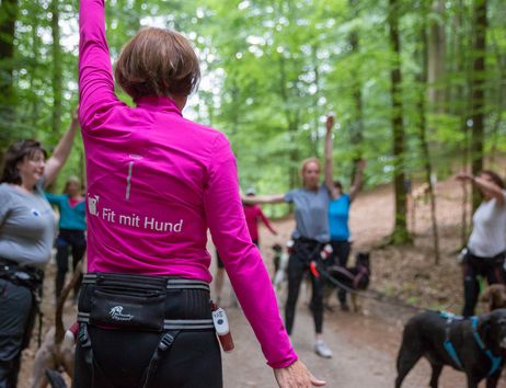 Fit mit Hund