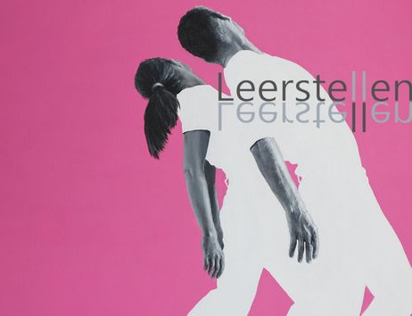 Flyer und Titel der Ausstellung