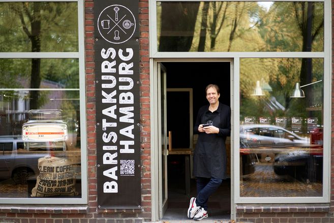 Location und Eingang der Barista Akademie