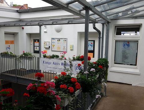 Eingangsbereich Treffpunkt LAB Altona