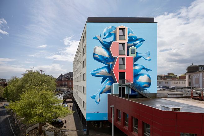 Mural "Panorama" von Nevercrew. 