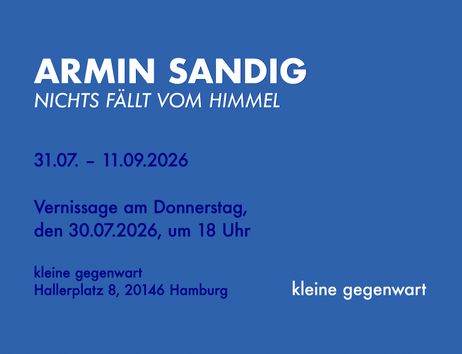 Nichts fällt vom Himmel