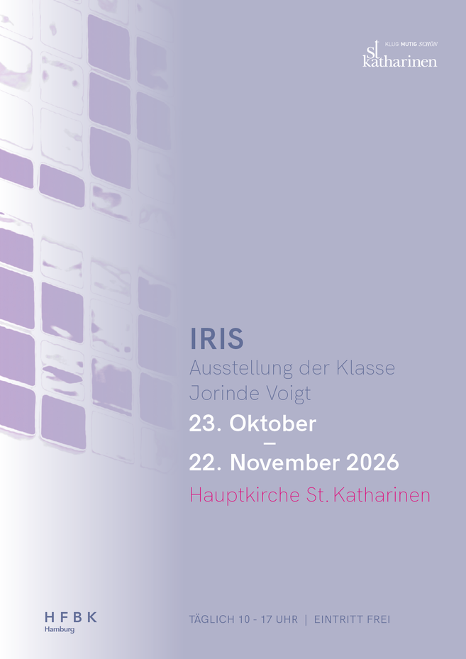 Plakat zur Ausstellung IRIS