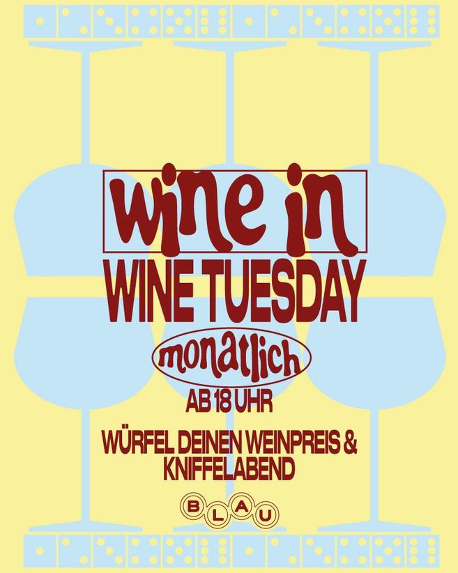 wine in: wine tuesday würfel deinen weinpreis und kniffel-abend