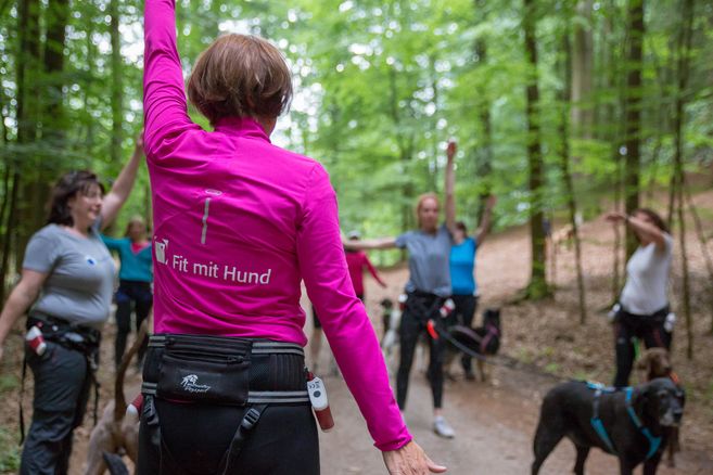 Fit mit Hund