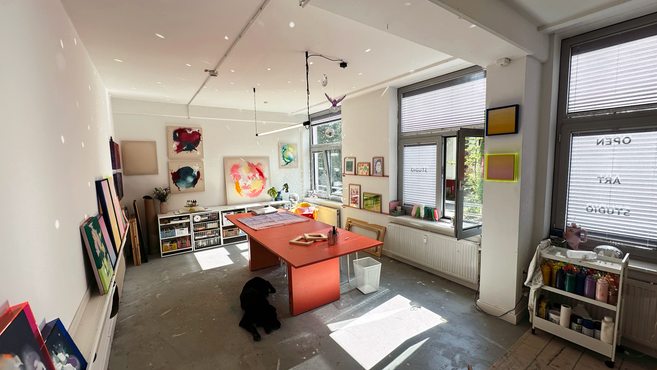 Ansicht des Studios