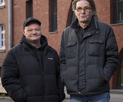 Chris + Uwe, von links
