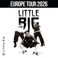 Promobild der Band Little Big für ihre Europa-Tour 2026.