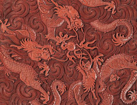 Rote Drachen.