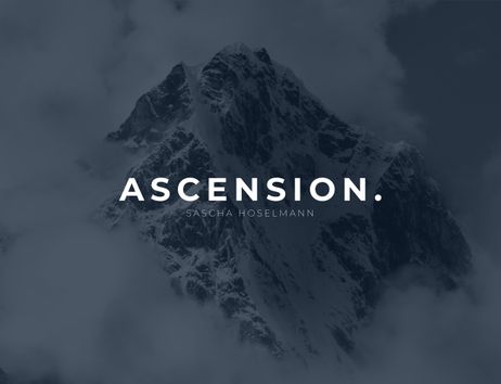 Bergfotografie mit Ausstellungsnamen ASCENSION. und Künstlernamen Sascha Hoselmann