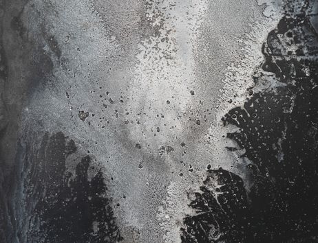 Foto der Lavaformation des Isländischen Vulkans Eyjafjallajökull nach dem Ausbruch 2011.