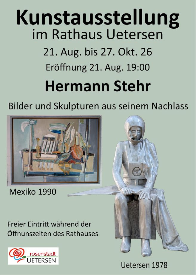 Handout Ausstellung Hermann Stehr